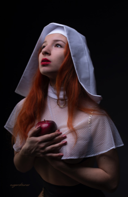 Alice Y as nun Eva II by augenstauner